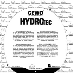 GEWO Lámina protectora de Hule HydroTec (1 pza)