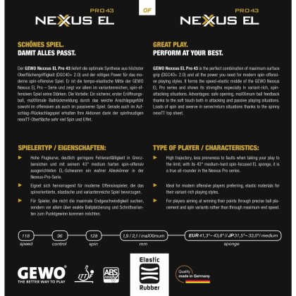 GEWO Nexxus EL Pro 43