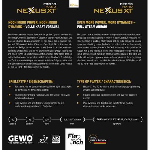 GEWO Nexxus XT Pro 50 Hard