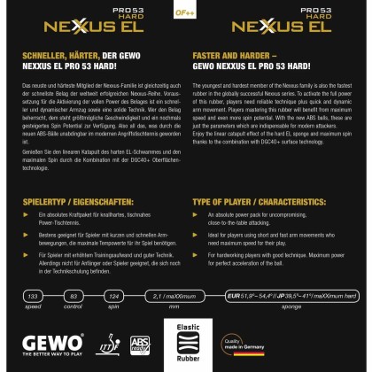 GEWO Nexxus EL Pro 53 Hard