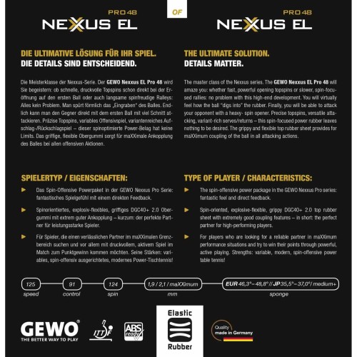 GEWO Nexxus EL Pro 48