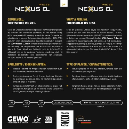 GEWO Nexxus EL Pro 38