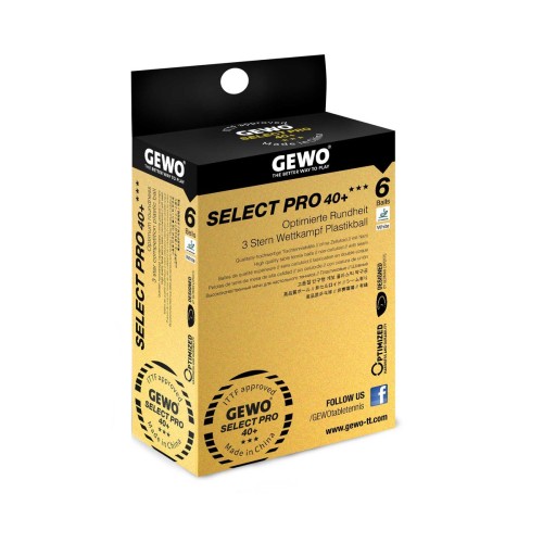 Select Pro 40+ (6 pelotas)