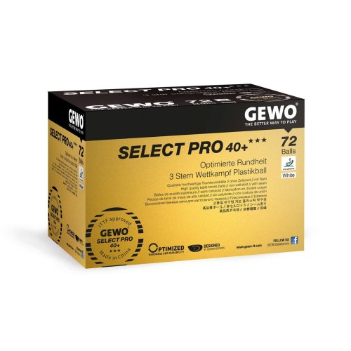 Select Pro 40+ (72 pelotas)